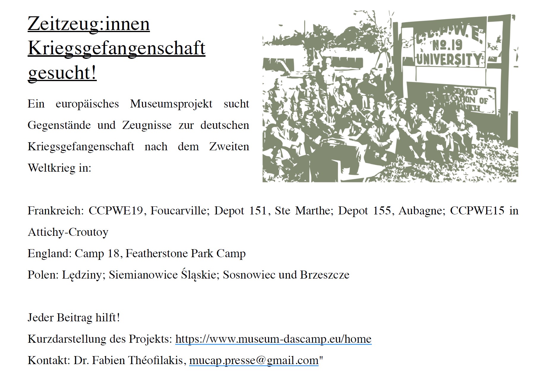 europ&auml;isches MuseumsprojektMu